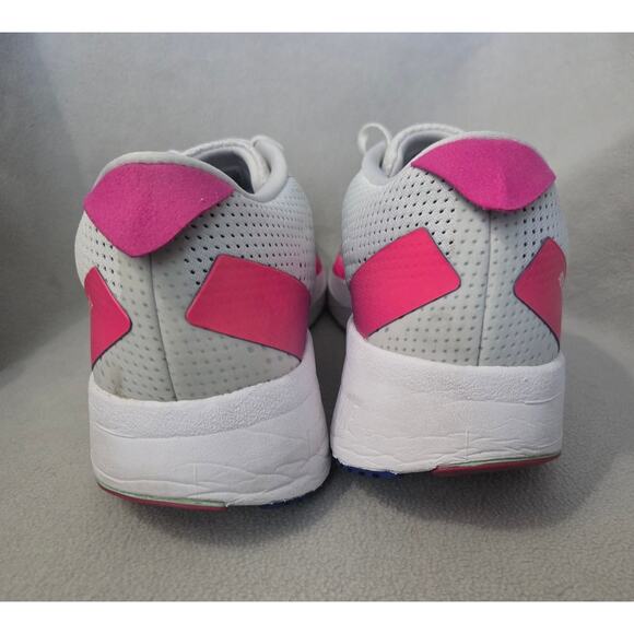 Mens 11.5 Adidas Adizero SL Running Shoes White Blue Fuchsia Cloud main image 10